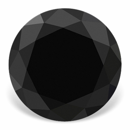 1.10ct Natural Eart Mined African Black Diamond with certificate of Authenticity