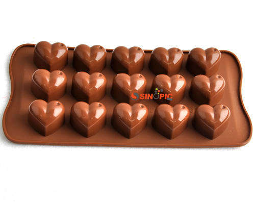 Silicone Chocolate Moulding / Cookie Baking Mould - Hearts
