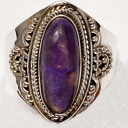 Chariote & Solid 925 Sterling Silver Ring -Size 8.5