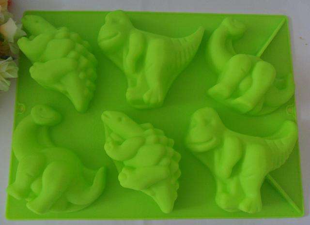 Silicone Chocolate Moulding / Cookie Baking Mould - Dinosaurs