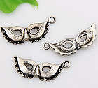 Tibet Silver -  Mask - 27 x 11 mm