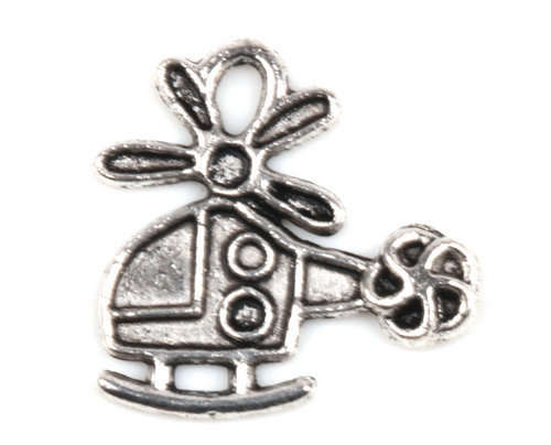 Tibet Silver - Helicopter - 18 x 18 mm