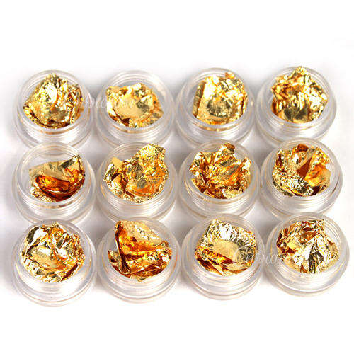 Nail Art - Gold Foil