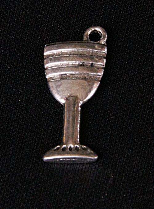 10 x  Tibet Silver Charms - GLASS ********Stunning **********