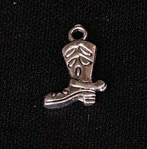 10 x  Tibet Silver Charms - BOOT ********Stunning **********