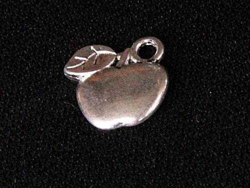 10 x  Tibet Silver Charms -APPLE ********Stunning **********