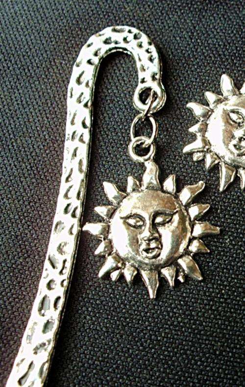 2x Tibet Silver BOOKMARKS with charms - THE PERFECT GIFT!!