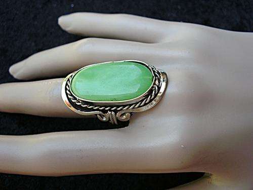 Handcrafted Peruvian Gems & Alpaca Silver Fashion Ring - Adjustable size