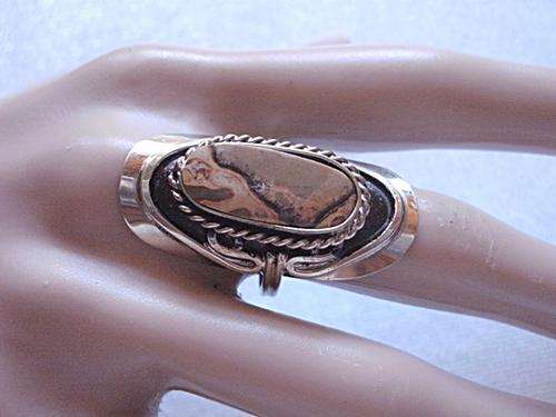 Handcrafted Peruvian Gems & Alpaca Silver Fashion Ring - Adjustable size