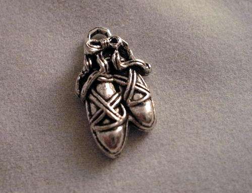 Tibet Silver Charms - BALLET SHOES