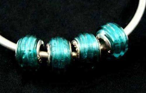 Handcrafted Murano Glass  Beads With 925 SS cores - Fits Pan & Euro Bracelets