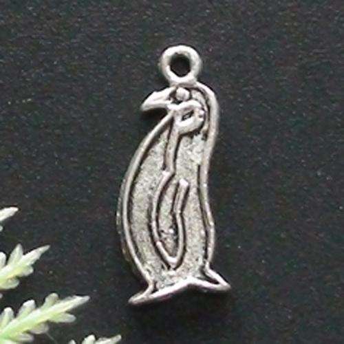 Tibet Silver Charms -PENGUIN