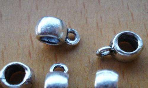 Smooth Tibet Silver Connector Bails