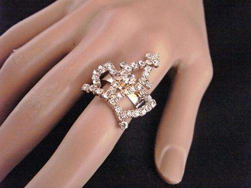 Fun and Funky Fashion Ring - Adjustable size