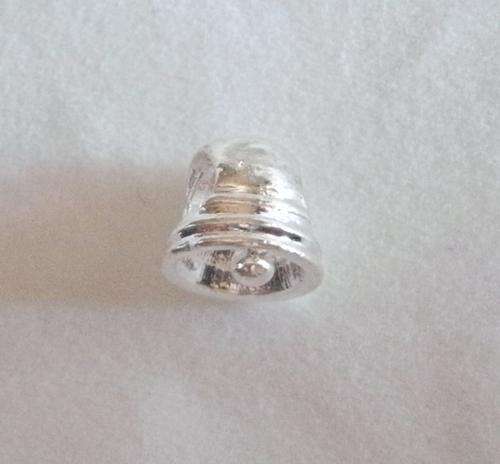 SALE!! Solid .925 Sterling Silver Bead - Fit Pan & Euro Bracelets - Bell
