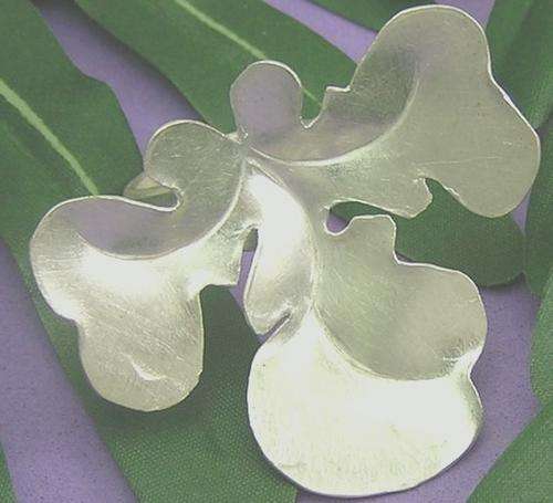 Exquisite!! Uniquely Handcrafted Solid Karen Hill 97-99% Pure Silver Ring - Adjustable size