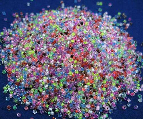 2000pcs Mixed colour Glass Spacer Beads - 2mm