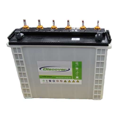Discover 3000TF Renewable Energy SOPzS Tubular Flooded Battery (3x Longer than Deep Cycle)
