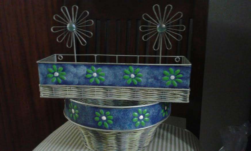 Gorgeous Wicker Fruit basket and Wall basket