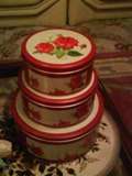 Biscuit Tins - 6 Piece