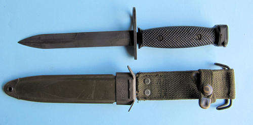 United States Army M-16 Bayonet Vietnam War.