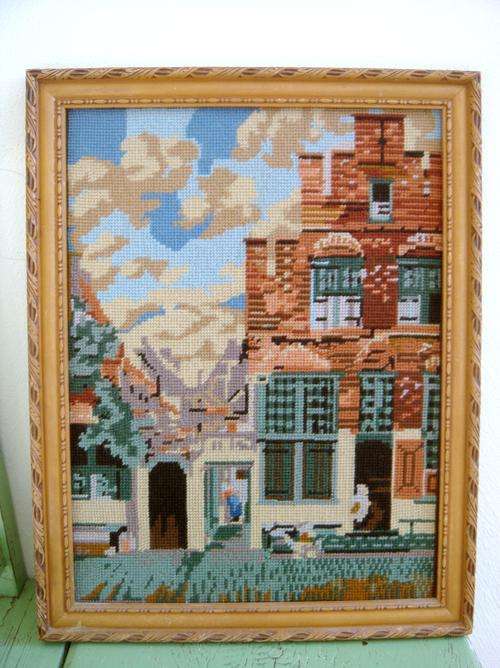 Lovely tapestry in frame