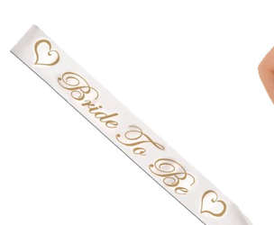 Bridal shower Hen party "Bride to be" sash