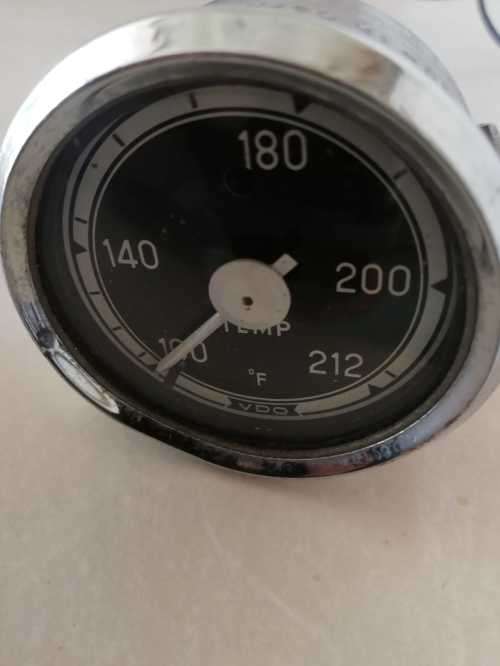 Vintage VDO temp gauge