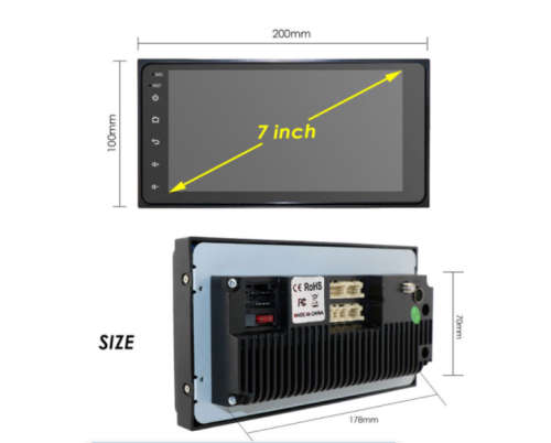 Universal Toyota Car 7 inch Android Multimedia with Navigation System