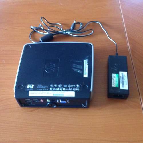 HP DESKTOP -THIN CLIENT (SMALLEST COMPUTER EVER )no reserve !