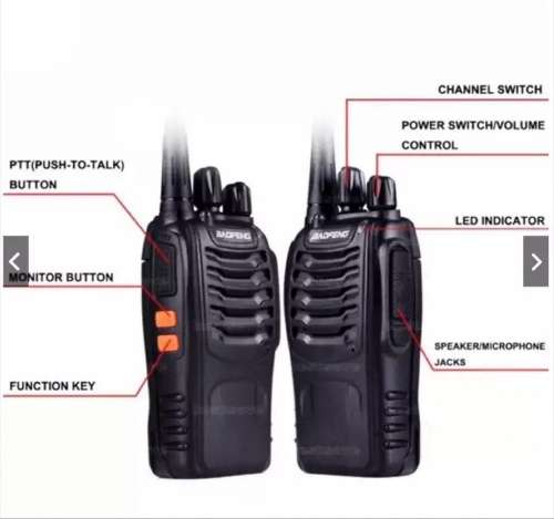 Baofeng Two-Way UHF 5km Range Radios