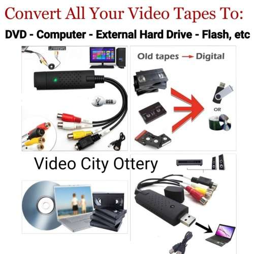 Convert Your VHS Tapes To Digital Formats