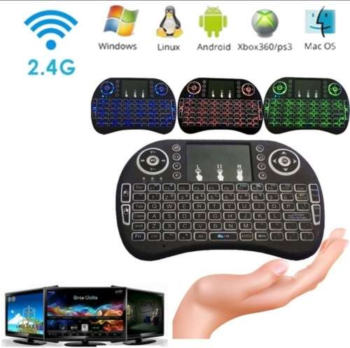 Android Smart TV Box Combo (With Wireless Qwerty Keyboard) - Turn Your TV Into A Smart TV