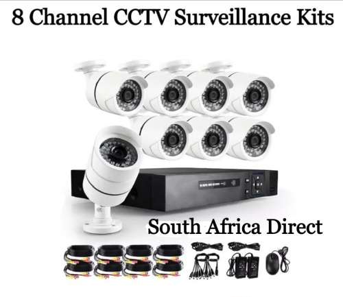 AHD 8 Channel CCTV Full Camera Security Kit