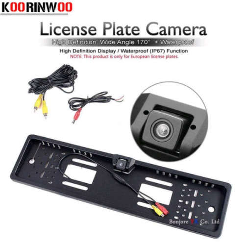 Reverse Camera Number Plate Holder