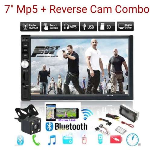 7" Mp5 With Mirror Link GPS Navigation And Reverse Camera