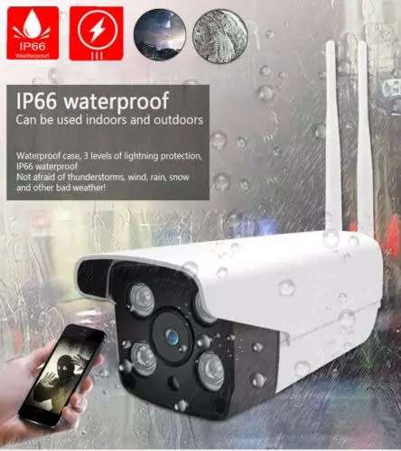 HD Waterproof/Outdoor WiFi IP Camera