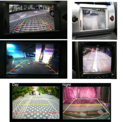 Reverse Camera License Plate With Parking Sensors