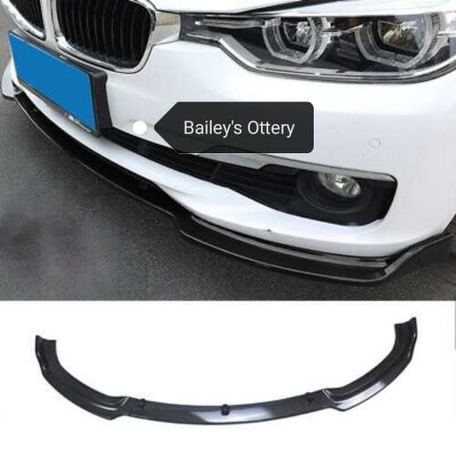 F30 Base 2017-2018 Front Bumper Lip Spoiler Splitter