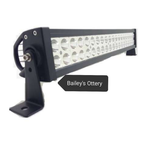 Bright White 120W 40 LED Bar Light