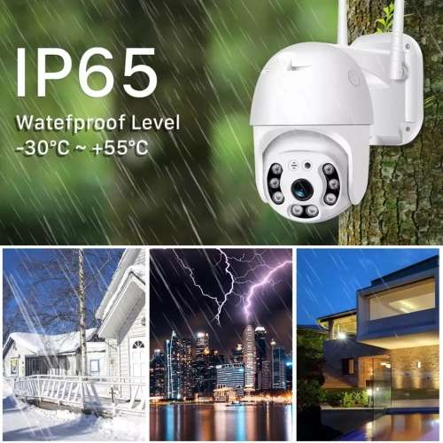 New Outdoor Smart WiFi IP Surveillance Camera With Phone Viewing