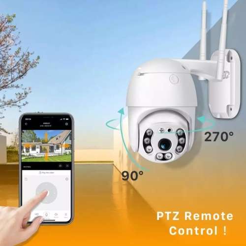 New Outdoor Smart WiFi IP Surveillance Camera With Phone Viewing