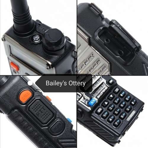 2 x Baofeng 10km UV-5RE Two-Way Radios