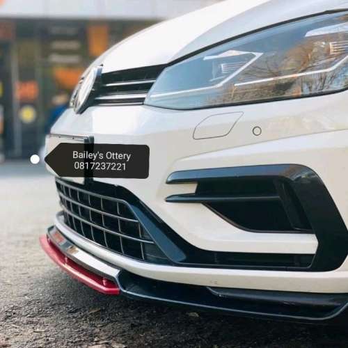 VW Golf 7 Front Lip With Red Detail