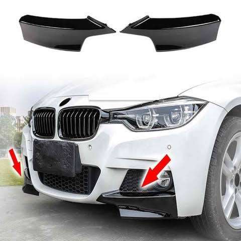 BMW F30 Msport Front Bumper Splitters