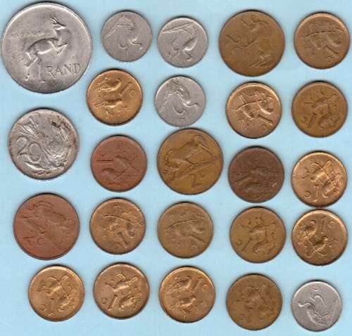 1983 RSA coin set - includes R1 coin