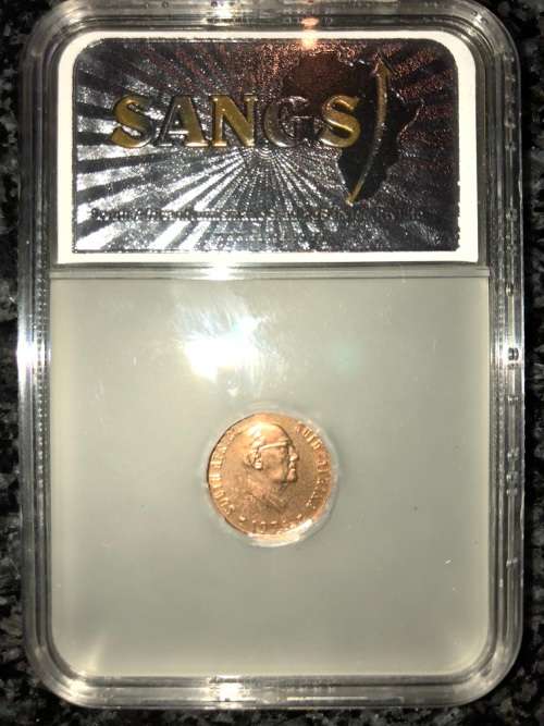 1976 RSA 1/2 cent (half cent) * only 21,000 proofs minted