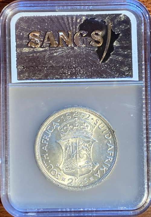 1952 SAU half crown (2 1/2 shillings) * SANGS AU58