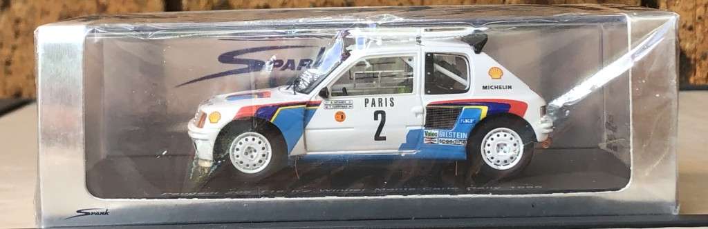 Peugeot 205 T16, 1985 Monte Carlo Rally (#2, Ari Vatanen & Terry Harryman)
