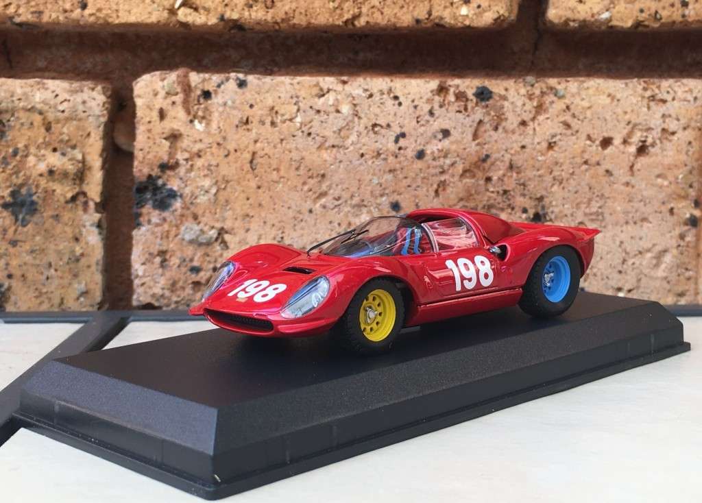 Ferrari Dino (or 246) /S, 1967 Targa Florio (#198, Jonathan Williams & Vittori Venturi)